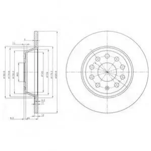 Drive+ Drive+ - Гальмівний диск Dr!ve+ DP1010.11.0252