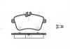 REMSA DB гальмівні колодки передн.W169/245 04- 1130.00 REMSA 1130.00