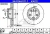 ATE Диск гальмівний 24.0136-0111.1