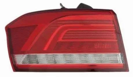 Фонарь задний Volkswagen Passat 15-19 EUR (B8) Wagon пра. (з лампами) (LED) (зовнішній) DEPO 441-19G5R-AE