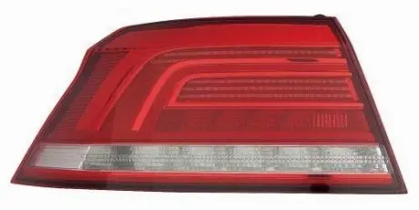 Фонарь задний Volkswagen Passat 15-19 EUR SDN (B8) пра. (з лампами) (LED) (зовнішній) DEPO 441-19G7R-AE