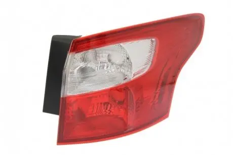 Фонарь задний Ford Focus 11-14 Wagon пра. (без ламп) (PY21W/P21/5W) (зовнішній) DEPO 431-19A8R-UE (фото 1)