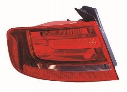 Фонарь задний Audi A4 08-12 (B8) SDN пра. (без ламп) (P21W/P21W) (зовнішн.) DEPO 446-1911R-UE