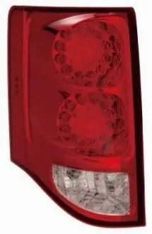 Фонарь задний Dodge Grand CaRavan 11- пра. (без ламп) (3157K/LED) DEPO 334-1924R-AS
