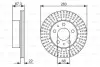 VOLVO Гальмівний диск передн. 240, 260 BOSCH 0986479480 (фото 1)