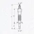 MAGNETI MARELLI NISSAN свічка розжарювання Patrol 2.8TD 97- 062900142304 MAGNETI MARELLI 062900142304