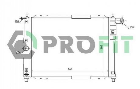 Радіатор охолоджування PROFIT PR 1106A2