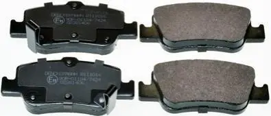 Гальмівні колодки задні Toyota Corolla/Auris/Yaris 1.0i-2.2D 01.07- Denckermann B111016