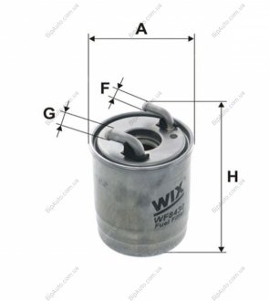 Фільтр паливний MB Sprinter 2.2CDI/3.0CDI (OM651/OM642/OM646) 09- (h=138mm) WIX FILTERS WF8430