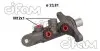 Головний гальмівний циліндр Megane III/Scenic III(D1=23,81mm)(TRW) CIFAM 202-876 202-876