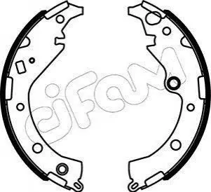 TOYOTA Комплект гальмівних колодок (барабанні) RAV 4 II (_A2_) 2.0 4WD (ACA21, ACA20) 00-05 CIFAM 153-643