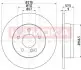 Гальмiвнi диски MB C-class (W204) 07-14 KAMOKA 1031004 1031004
