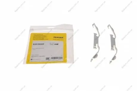 Фото 1 - планка супорта (переднього) прижимна (к-кт) Ford Mondeo/BMW 3 (E36)/Volvo XC70C 98- TEXTAR 82039300 Планка супорта (переднього) прижимна (к-кт) Ford Mondeo/BMW 3 (E36)/Volvo XC70C 98- TEXTAR 82039300 (фото 1)