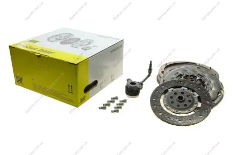 Демпфер + комплект зчеплення Nissan Qashqai/X-Trail/Renault Koleos 2.0 dCi 07- LuK 600 0204 00