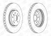 Гальмівний диск передній Mercedes M-Class (W164), R-Class (W251, V251) CHAMPION 562403CH1