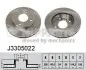 Гальмiвнi диски NIPPARTS J3305022 J3305022