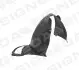 Підкрилок PEUGEOT 207 (W_), 06 - 13 Signeda PPG11017AR (фото 1)
