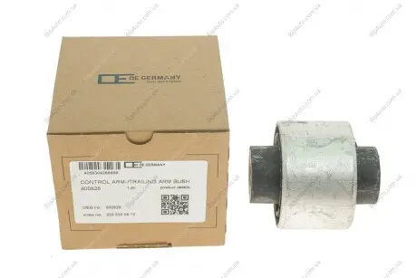 Сайлентблок важеля (переднього/знизу) MB C-class (W203) 00-07 Oe germany 800828