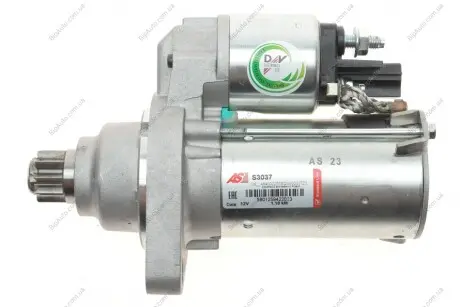 Стартер Audi A3/Skoda Fabia/Superb/Yeti/VW Golf/Passat 1.6 TSI/1.8/2.0 FSI 05-12 (1.1kw)(z=10) AS-PL S3037