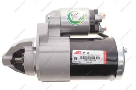 Стартер Mitsubishi Lancer 07-/Outlander 06- 1.8-2.4 (12V/1.4kw) (z=8) AS-PL S5188