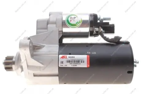 Стартер 12V 1.70kW AS-PL S0253 (фото 1)