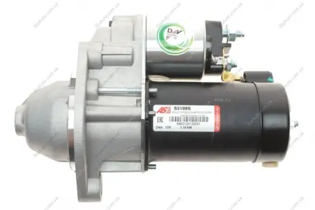 Стартер VW Passat (B2/B5)/AUDI A4 (B5-B7)/A6 (C4/C5) 1.3-2.8i 79-08 (1.1кВт/9z) AS-PL S3189S