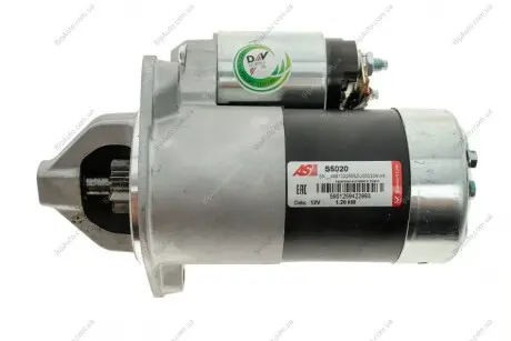 Стартер Mitsubishi L200/L300/Pajero 86-07 (12V/1.2kw) (z=8) AS-PL S5020 (фото 1)
