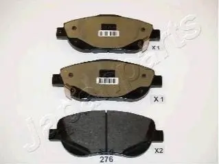 TOYOTA колодки гальм. передн. Avensis 2,0-2,2 08- JAPANPARTS PA-276AF