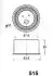 MITSUBISHI натяжний ролик PAJERO / CARISMA 1,8 16V JAPANPARTS BE-515 (фото 2)