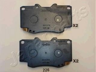 TOYOTA гальмівні колодки передні Hilux 06- JAPANPARTS PA-226AF (фото 1)