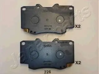 TOYOTA гальмівні колодки передні Hilux 06- JAPANPARTS PA-226AF