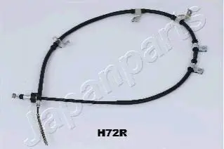 HYUNDAI трос ручн.гальма прав.Santa Fe 01- JAPANPARTS BC-H72R