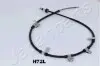JAPANPARTS HYUNDAI трос ручн.гальма лів.Santa Fe 01- BC-H72L JAPANPARTS BC-H72L