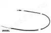 TOYOTA трос ручн.гальма лів.Corolla 97- JAPANPARTS BC-2056L (фото 1)