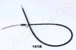 NISSAN трос ручн.гальма прав.Micra 03- JAPANPARTS BC-161R (фото 1)
