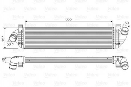 Інтеркулер Valeo 818571