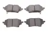 Колодки гальмівні (задні) Toyota Yaris 20-/Corolla 18-/Suzuki Swace 20-/Mazda 2 22- (+датчики) METELLI 22-1228-0