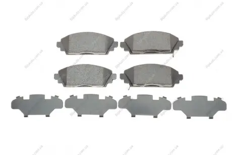 Колодки гальмівні (передні) Honda Accord VI 98-02/Civic VII 01-05 Metelli 22-0463-0