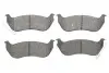 Колодки гальмівні (задні) Jeep Cherokee 01-08/Wrangler II 96-07 METELLI 22-0627-0