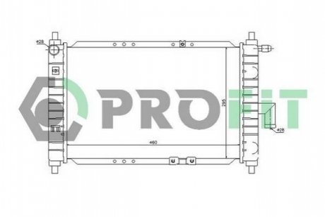 Радіатор охолоджування PROFIT PR 1115A1