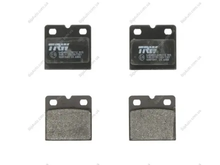 Гальмівні колодки дискові ASTON MARTIN/AUDI/JAGUAR DB9/R8/XK "R "02>> TRW GDB1641