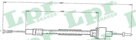 Трос зчеплення LPR C0094C
