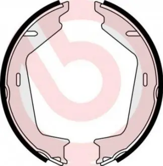 Гальмівні колодки барабанні BREMBO S86 511 (фото 1)