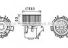 Вентилятор OPEL, Nissan (вир-во AVA) RT8599 RT8599