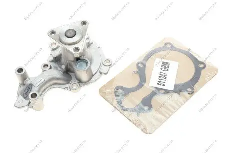 Помпа води Ford C-Max II/Focus III/Mondeo V/Fiesta/Transit Courier 1.0 EcoBoost/1.1 12- (R/B)(6 лоп) GRAF PA1247 (фото 1)