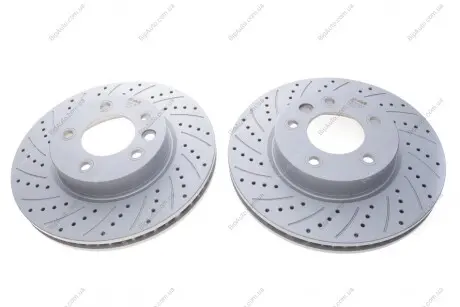 Диск гальмівний (передній) Audi Q7/Porsche Cayenne/VW Touareg 10- (330x32) (L) VIKA 66151716601