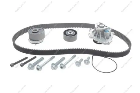 OPEL Комплект ГРМ (помпа + ремінь + 2 ролика + кріпл.) ASTRA G, ASTRA H 00- BOSCH 1987946956