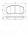 BOSCH TOYOTA Гальмівні колодки передн. Lexus RX 00- 0986495126 BOSCH 0986495126