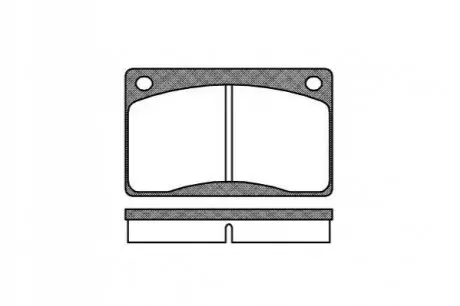 Гальмівні колодки Volvo 140, 240, 260 1.8-2.8 07.67-08.93 REMSA 0042 30