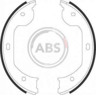 Колодка гальм. барабан. BMW, RENAULT, VW задн. (ABS) A.B.S. 9109